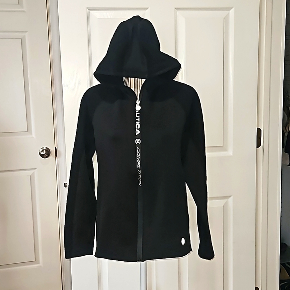 NAUTIC COMPETITION Women Hoddie/Jacket Zipper front Size M
